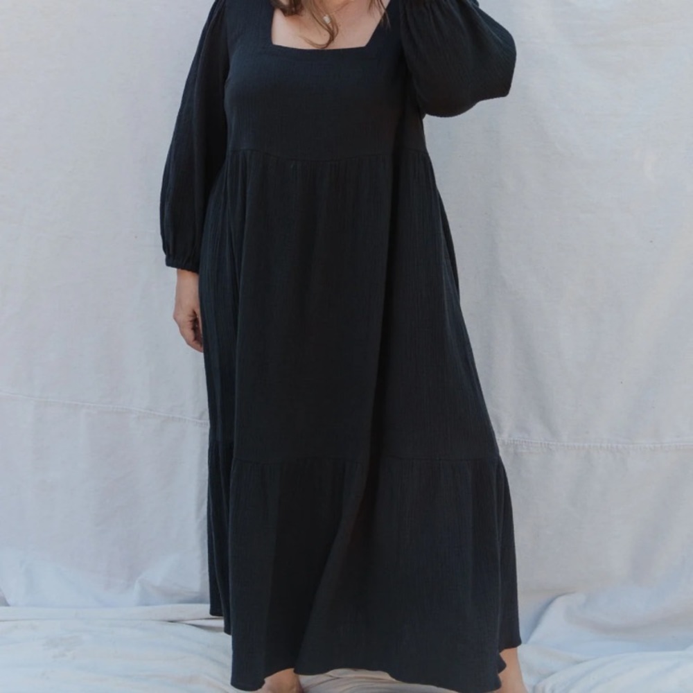Rachel Pally maternity-friendly cotton gauze dress. Size L.